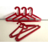 Kleding hangers - rood